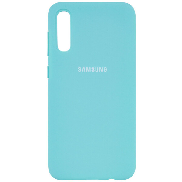 

Чехол Silicone Case Full Protective для Samsung A750 Galaxy A7 (2018) (Бирюзовый / Ice Blue) (761609)