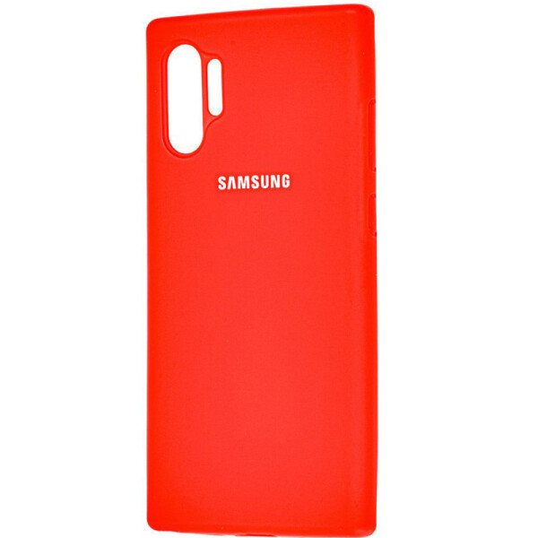 

Чехол Silicone Case Full Protective для Samsung Galaxy Note 10 Plus (Красный / Red) (737913)