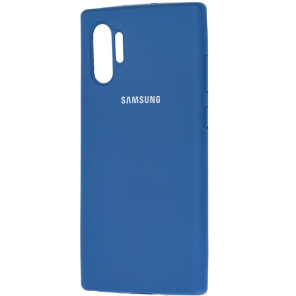

Чехол Silicone Case Full Protective для Samsung Galaxy Note 10 Plus (Синий / Navy Blue) (737915)