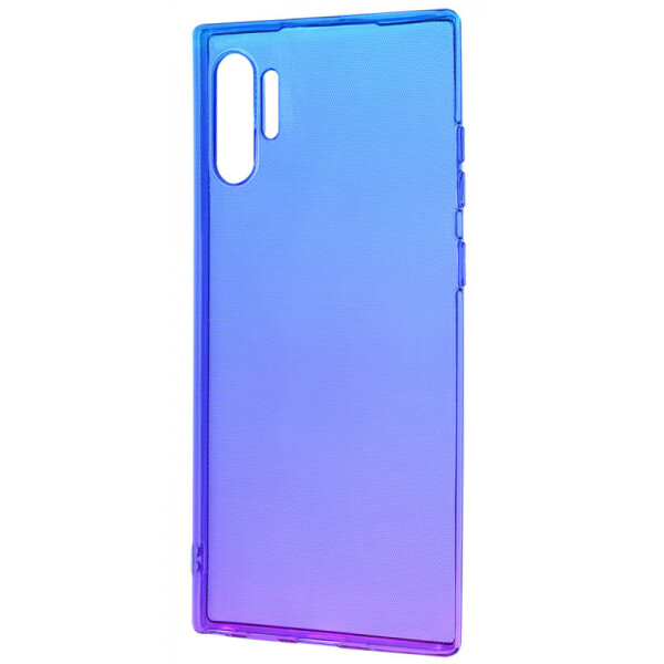 

TPU чехол Gradient Color для Samsung Galaxy Note 10 Plus (Синий / Фиолетовый) (770405)