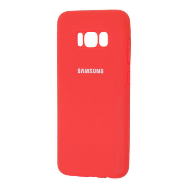 

Чехол Silicone Case Full Protective для Samsung G955 Galaxy S8 Plus (Красный / Red) (761611)