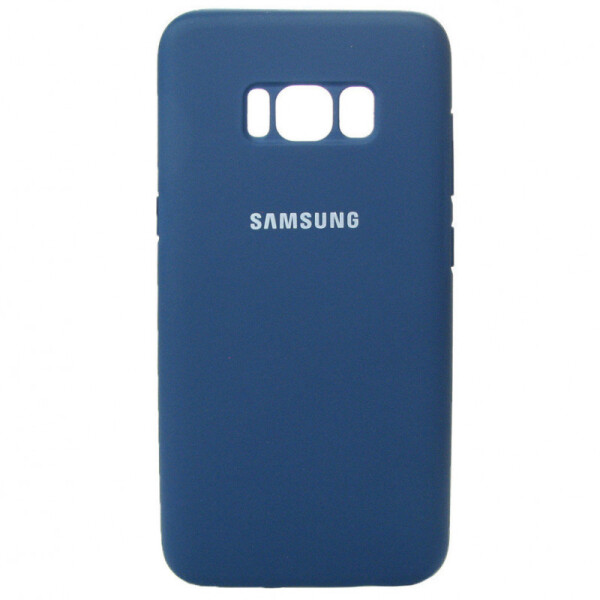 

Чехол Silicone Case Full Protective для Samsung G955 Galaxy S8 Plus (Синий / Dark Blue) (761612)
