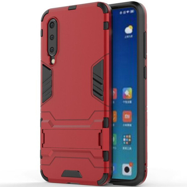 

Ударопрочный чехол-подставка Transformer для Xiaomi Mi 9 SE с мощной защитой корпуса (Красный / Dante Red) (700223)