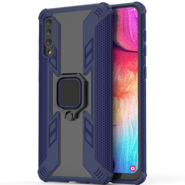 

Ударопрочный чехол Combo Ring под магнитный держатель для Xiaomi Mi CC9 / Mi 9 Lite (Синий) (768161)