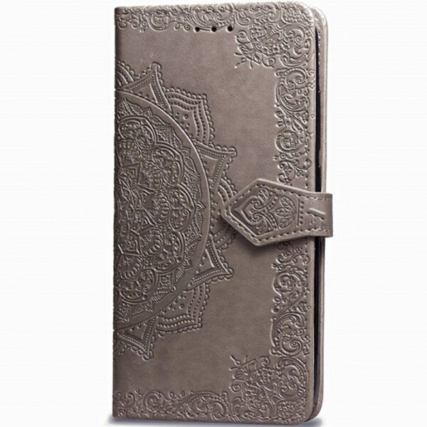 

Кожаный чехол (книжка) Art Case с визитницей для Xiaomi Mi Max 3 (Серый) (687384)