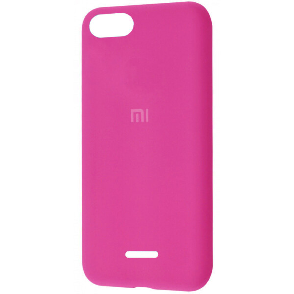 

Чехол Silicone Case Full Protective для Xiaomi Redmi 6A (Розовый / Hot Pink) (761636)