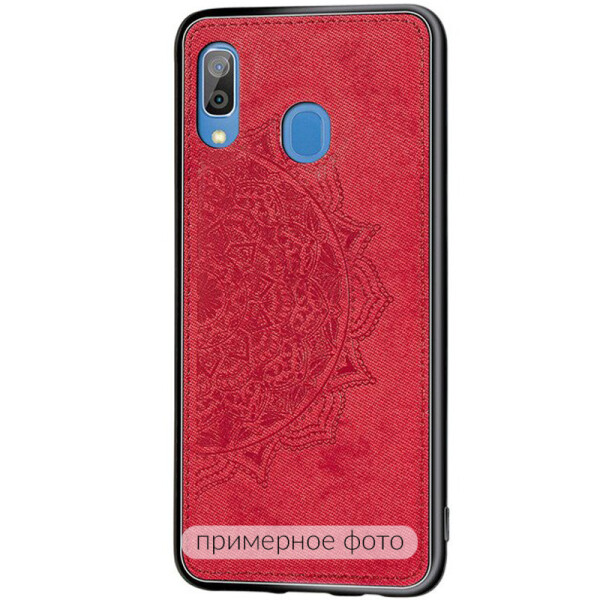 

TPU+Textile чехол Mandala с 3D тиснением для Xiaomi Redmi 8a (Красный) (784294)