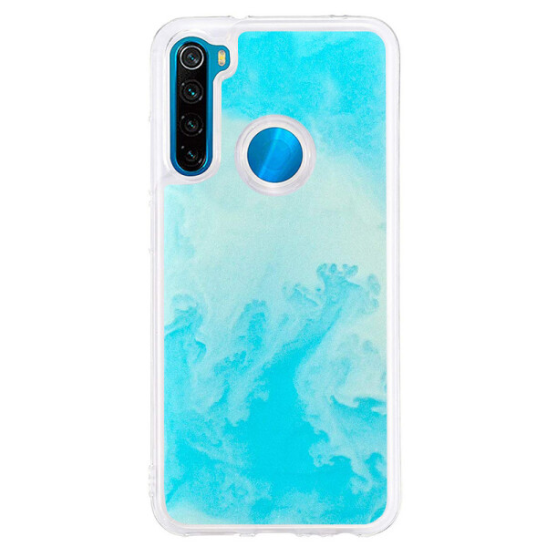 

Неоновый чехол Neon Sand glow in the dark для Xiaomi Redmi Note 8 (Голубой) (769946)