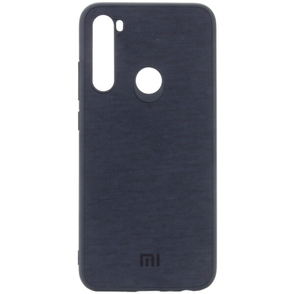 

TPU чехол Fiber Logo для Xiaomi Redmi Note 8 (Синий) (769873)