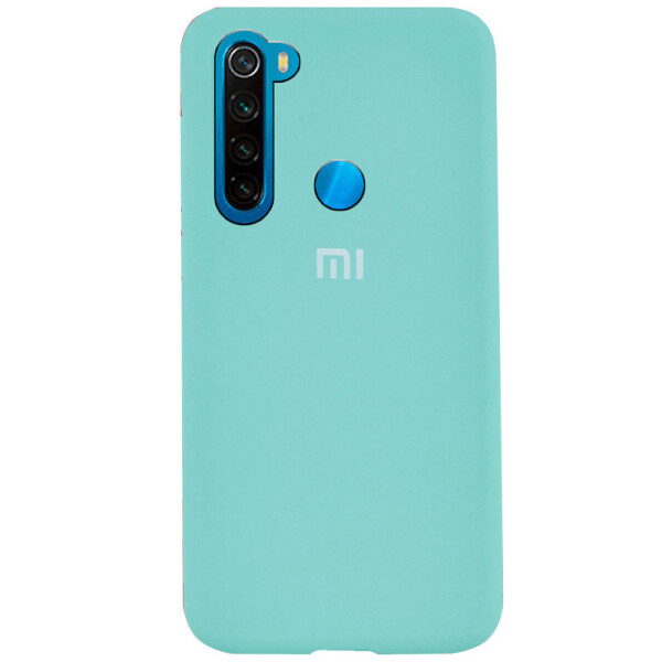 

Чехол Silicone Case Full Protective для Xiaomi Redmi Note 8 (Бирюзовый / Ice Blue) (768611)