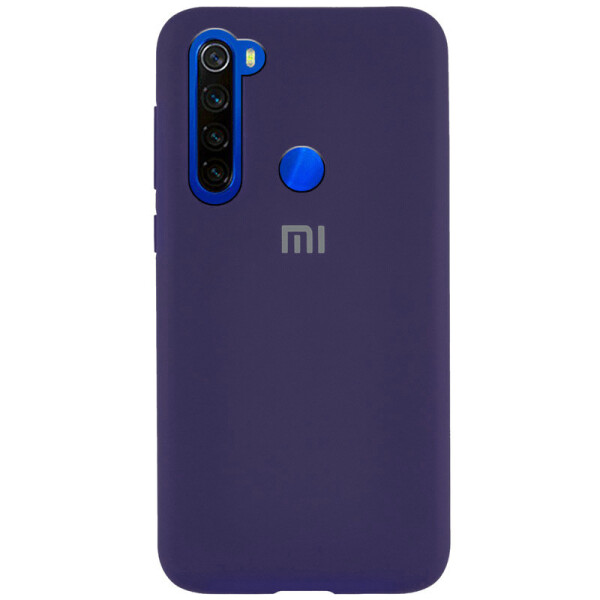 

Чехол Silicone Case Full Protective для Xiaomi Redmi Note 8 (Синий / Dark Blue) (768624)