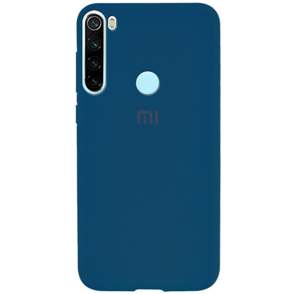 

Чехол Silicone Case Full Protective для Xiaomi Redmi Note 8 (Синий / Cobalt) (771436)