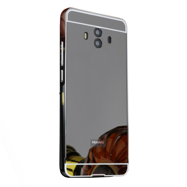

Металлический бампер с акриловой вставкой с зеркальным покрытием для Huawei Mate 10 (Черный) (347395)