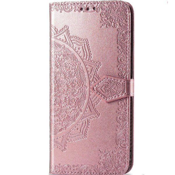 

Кожаный чехол (книжка) Art Case с визитницей для Xiaomi Redmi Note 8 (Розовый) (768660)