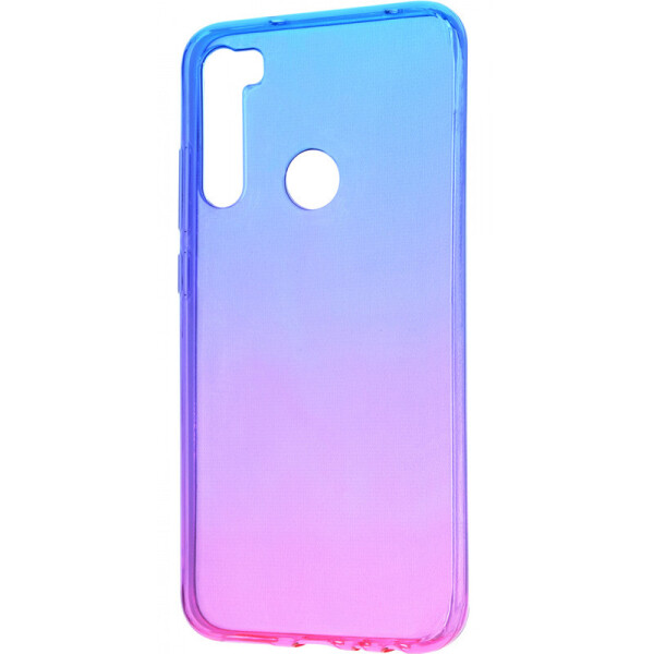 

TPU чехол Gradient Color для Xiaomi Redmi Note 8 (Голубой / Розовый) (770413)