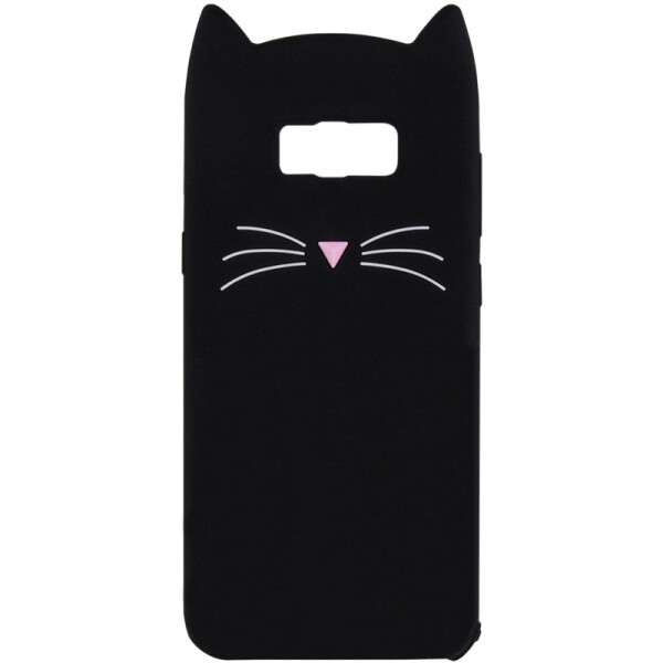 

Силиконовая накладка 3D Cat для Samsung G955 Galaxy S8 Plus (Черный) (717408)