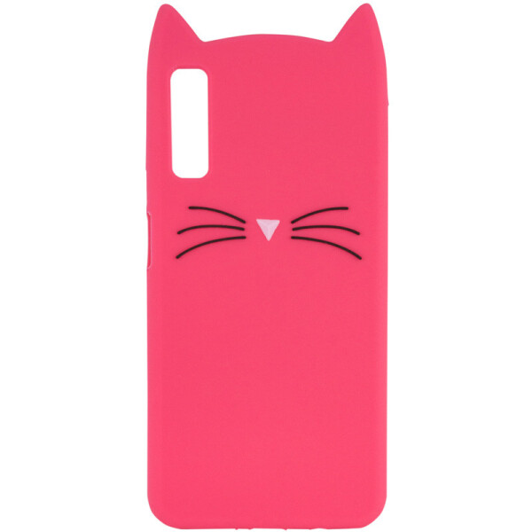 

Силиконовая накладка 3D Cat для Samsung A750 Galaxy A7 (2018) (Персиковый) (717403)