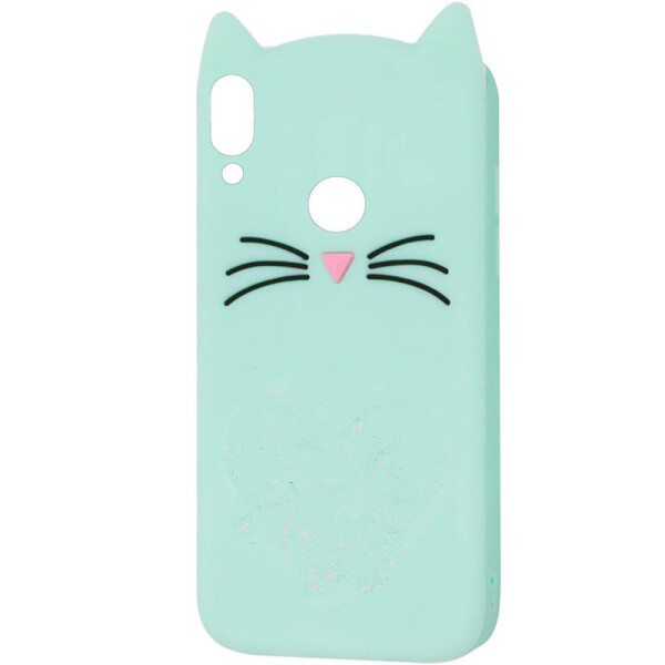 

Силиконовая накладка 3D Cat для Xiaomi Redmi 7 (Бирюзовый) (717383)