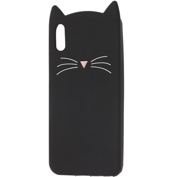 

Силиконовая накладка 3D Cat для Samsung Galaxy A70 (A705F) (Черный) (717362)