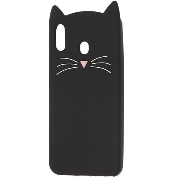 

Силиконовая накладка 3D Cat для Samsung Galaxy A20 / A30 (Черный) (717354)