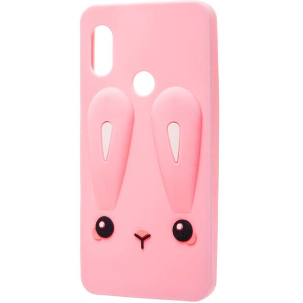 

Силиконовая накладка 3D Child Bunny для Xiaomi Redmi 7 (Розовый) (713550)