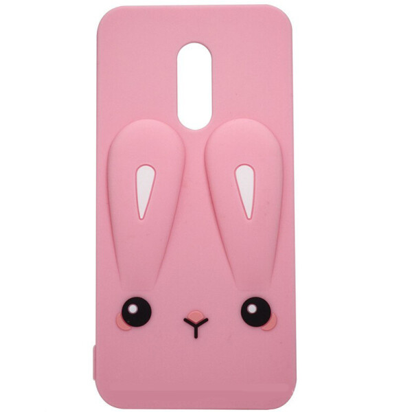 

Силиконовая накладка 3D Child Bunny для Xiaomi Redmi 5 Plus / Redmi Note 5 (Single Camera) (Розовый) (685419)