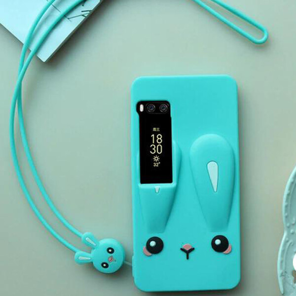 

Силиконовая накладка 3D Child Bunny для Meizu Pro 7 Plus (Мятный / Mint) (685366)