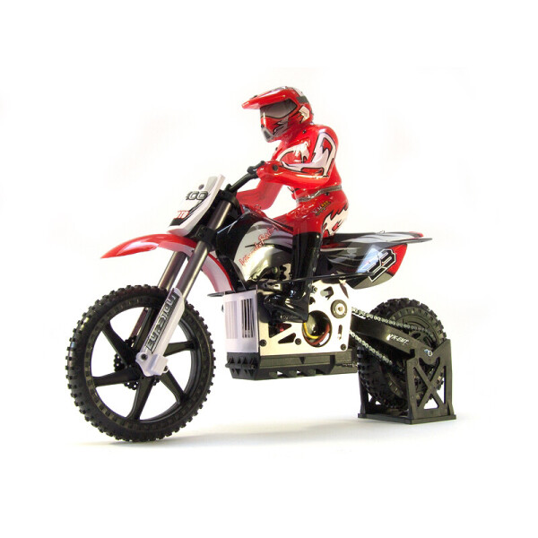 

Радиоуправляемая модель Мотоцикл 1:4 Himoto Burstout MX400 Brushed (красный)
