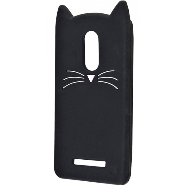 

Силиконовая накладка 3D Cat для Xiaomi Redmi Note 4X / Note 4 (Snapdragon) (Черный) (685273)