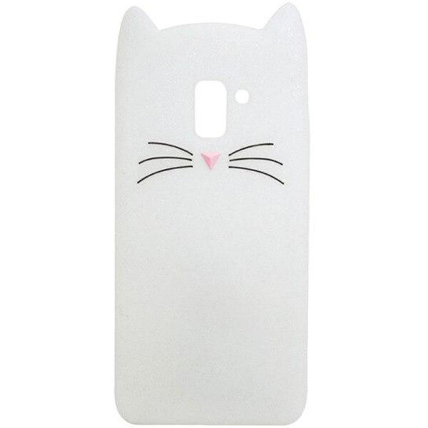 

Силиконовая накладка 3D Cat для Samsung A530 Galaxy A8 (2018) (Белый) (685241)