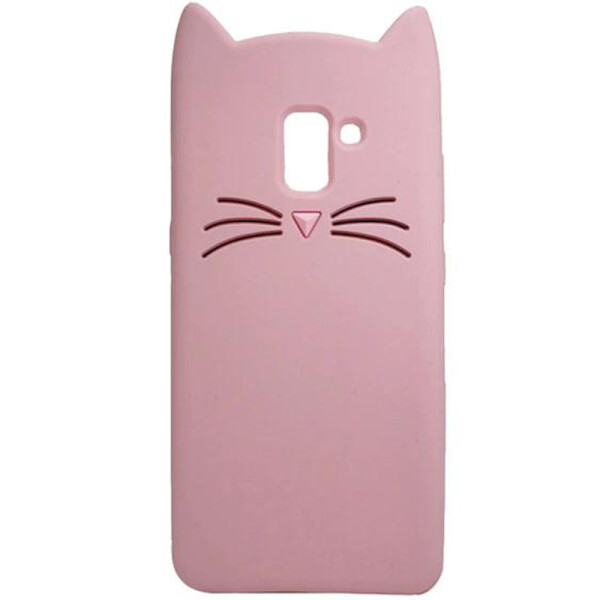 

Силиконовая накладка 3D Cat для Samsung A530 Galaxy A8 (2018) (Розовый) (685242)