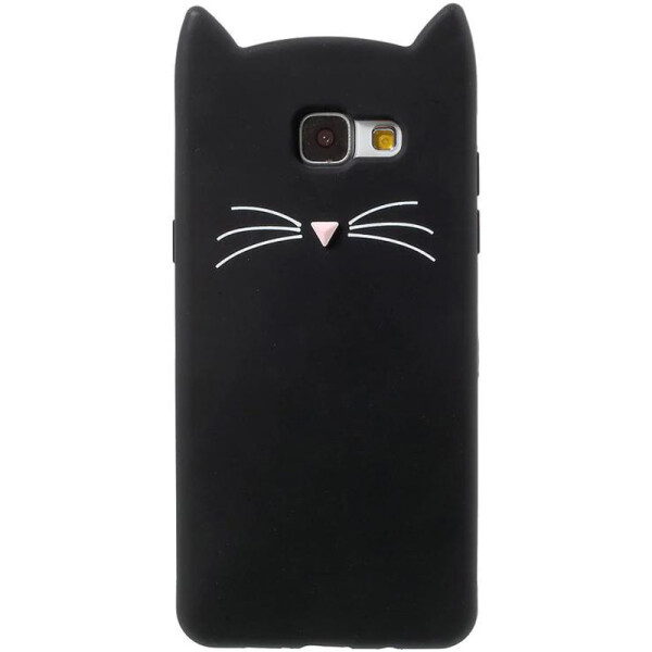 

Силиконовая накладка 3D Cat для Samsung A520 Galaxy A5 (2017) (Черный) (685235)
