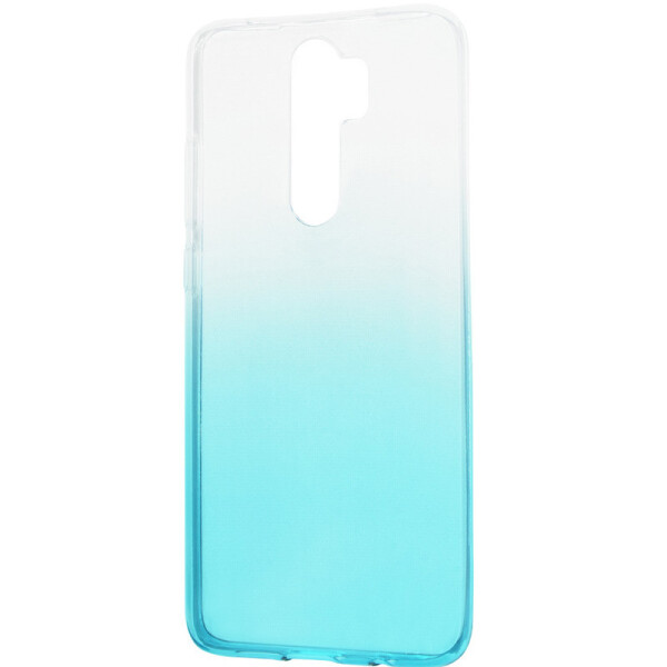 

TPU чехол Gradient Color для Xiaomi Redmi Note 8 Pro (Белый / Синий) (770416)