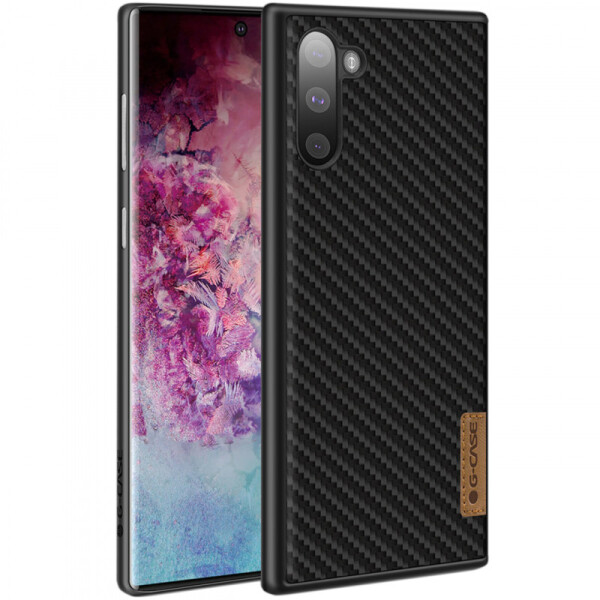 

Карбоновая накладка G-Case Dark series для Samsung Galaxy Note 10 (Черный) (761907)