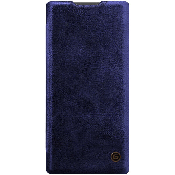 

Кожаный чехол книжка G-Case Vintage Business Series для Samsung Galaxy Note 10 Plus (Синий) (768263)