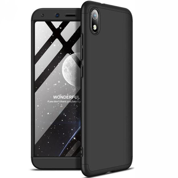 

Пластиковая накладка GKK LikGus 360 градусов для Xiaomi Redmi 7A (Черный) (715438)