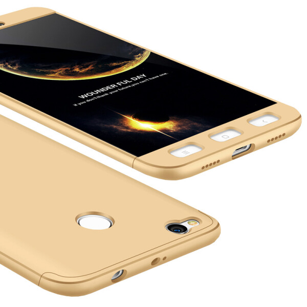 

Пластиковая накладка GKK LikGus 360 градусов для Xiaomi Redmi Go (Золотой) (707031)