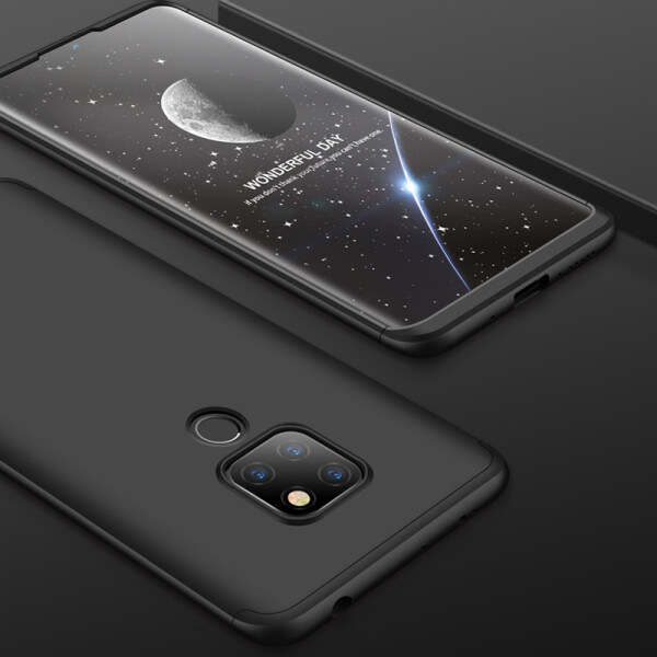 

Пластиковая накладка GKK LikGus 360 градусов для Huawei Mate 20 (Черный) (680427)