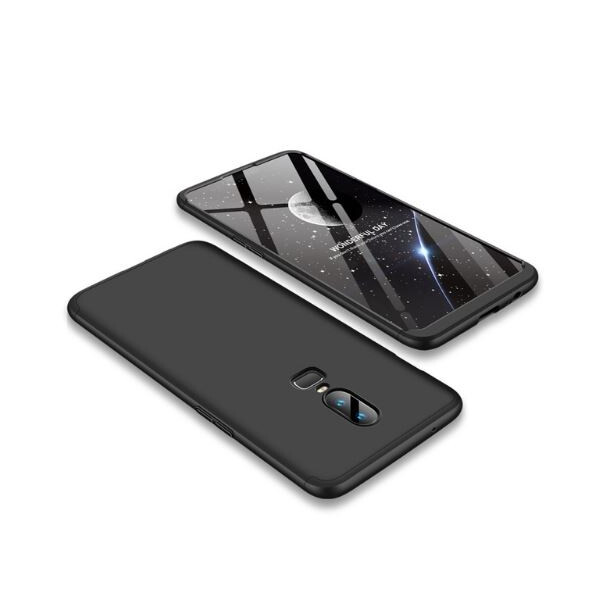 

Пластиковая накладка GKK LikGus 360 градусов для OnePlus 6T (Черный) (664031)