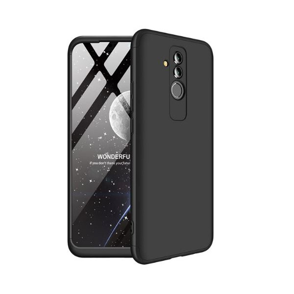 

Пластиковая накладка GKK LikGus 360 градусов для Huawei Mate 20 lite (Черный) (664023)