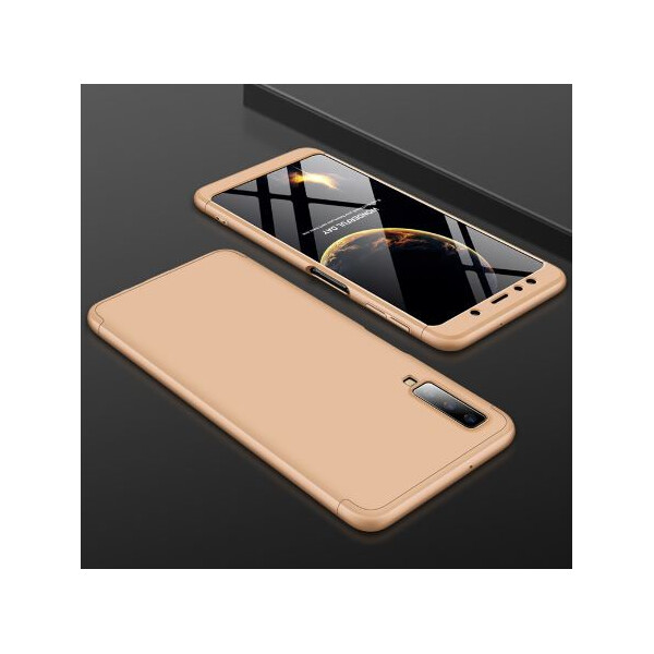 

Пластиковая накладка GKK LikGus 360 градусов для Samsung A750 Galaxy A7 (2018) (Золотой) (663750)