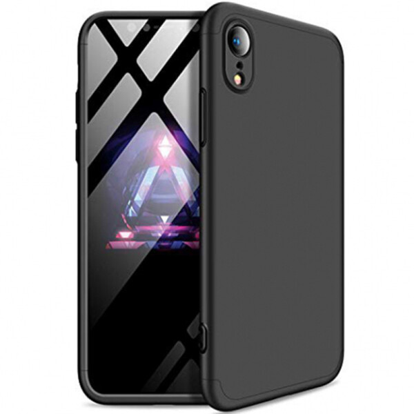 

Пластиковая накладка GKK LikGus 360 градусов для Apple iPhone XR (6.1) (Черный) (663114)