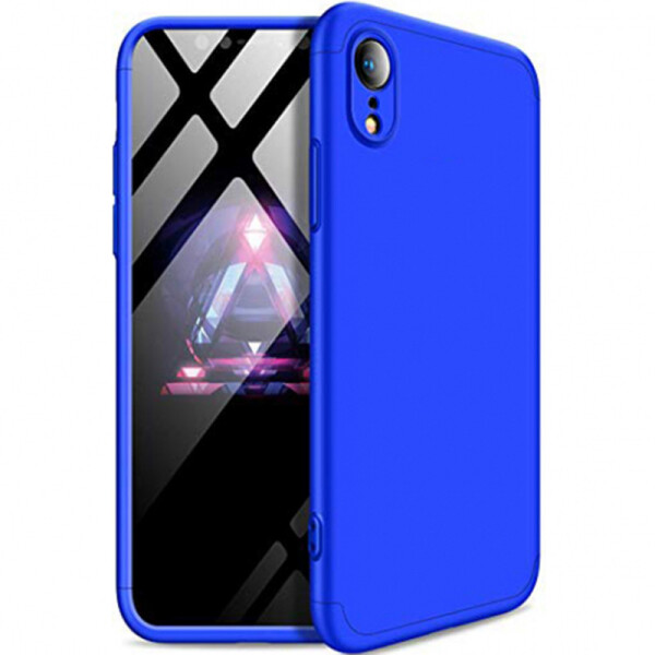 

Пластиковая накладка GKK LikGus 360 градусов для Apple iPhone XR (6.1) (Синий) (664037)