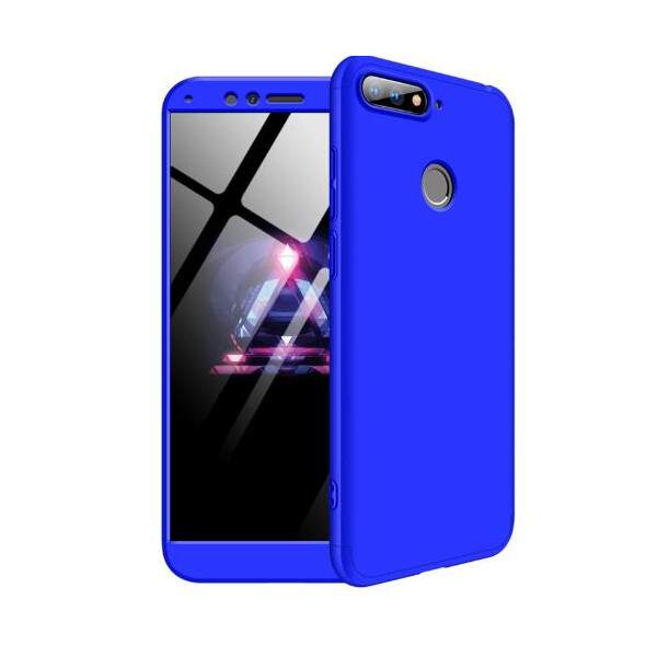 

Пластиковая накладка GKK LikGus 360 градусов для Huawei Honor 7A Pro / Y6 Prime 2018 (Синий) (661828)