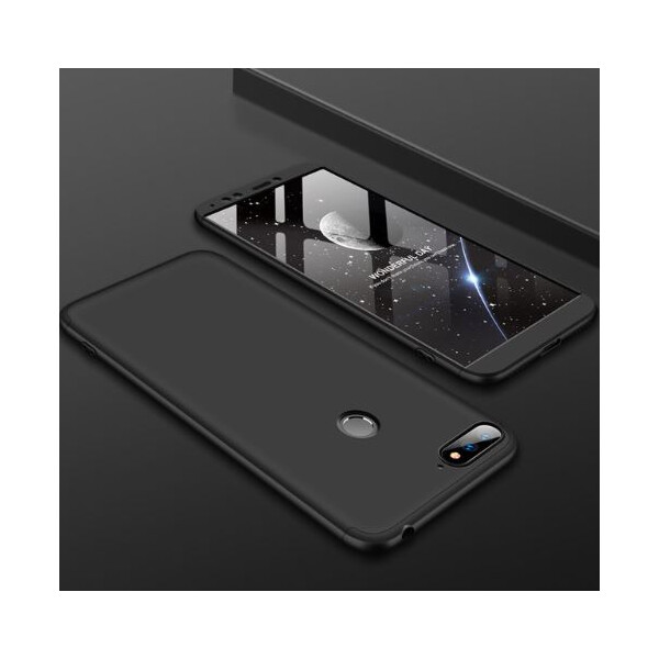 

Пластиковая накладка GKK LikGus 360 градусов для Huawei Honor 7A Pro / Y6 Prime 2018 (Черный) (661829)