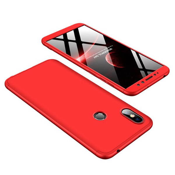 

Пластиковая накладка GKK LikGus 360 градусов для Xiaomi Redmi S2 (Красный) (623544)