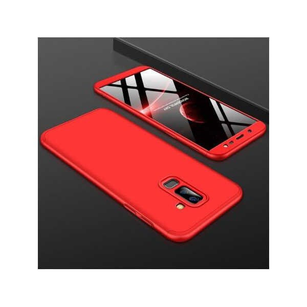 

Пластиковая накладка GKK LikGus 360 градусов для Samsung Galaxy J8 (2018) (Красный) (623468)