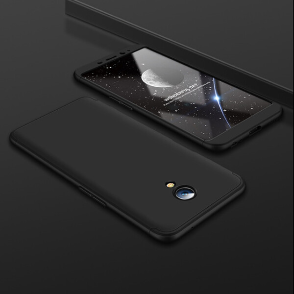 

Пластиковая накладка GKK LikGus 360 градусов для Meizu M3 Note (Черный) (623377)
