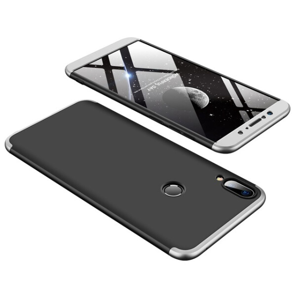 

Пластиковая накладка GKK LikGus 360 градусов для Asus Zenfone Max Pro M1 (ZB601KL / ZB602KL) (Черный / Серебряный) (623371)