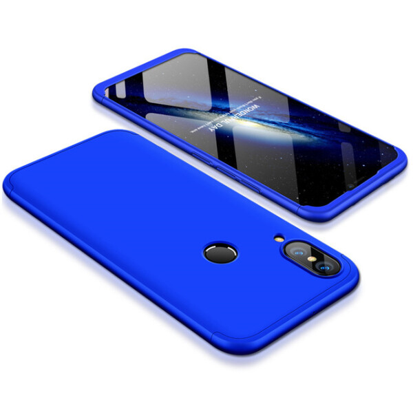 

Пластиковая накладка GKK LikGus 360 градусов для Huawei P20 Lite (Синий) (621974)